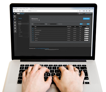 MiR Fleet Software on PC